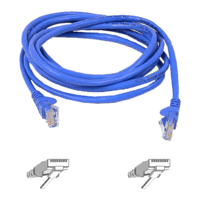 0.5 Meter Cat5E Snagless Patch Cable / Network Cable - Blue