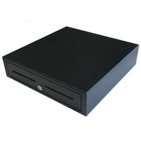 VPOS EC350 Small Printer Driven Cash Drawer 4N/8C Black