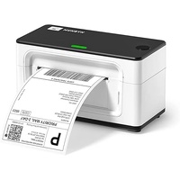 Munbyn ITPP941BP 4-Inch D/Thermal Bluetooth Label Printer White