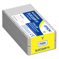 Epson SJIC22P(Y) Yellow Ink Cartridge for TM-C3500