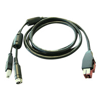 HP POS BM477AA Y Cable 24V Powered USB to Hosiden and USB B