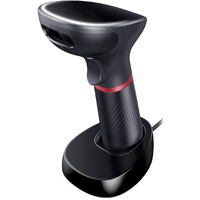 Nexa ZED 2951 2D Cordless Scanner w/Stand, Black 