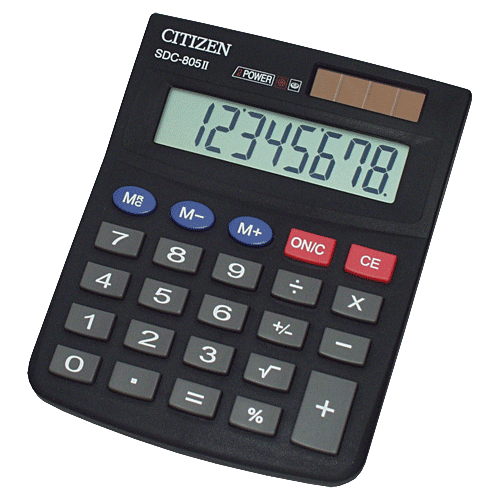 Citizen SDC-805II Desktop Calculator