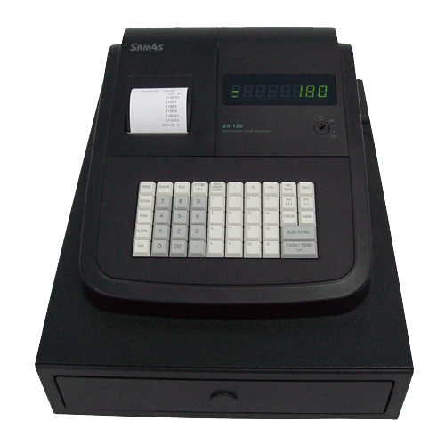 SAM4S ER-180U Basic Cash Register w/Thermal Printer