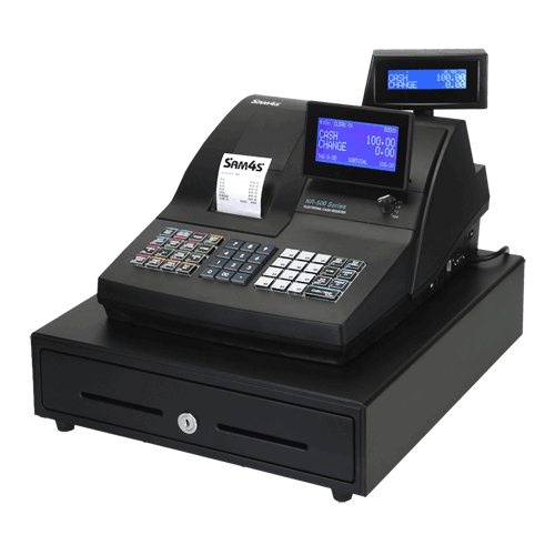 SAM4S NR-510R Cash Register Raised Key & Thermal Printer