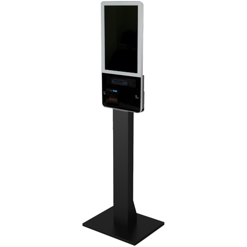 Nexa 21.5" Kiosk J4215 8GB 128GB 2D Scan MSR Thermal Printer Win10 EFT Bracket Floor Stand