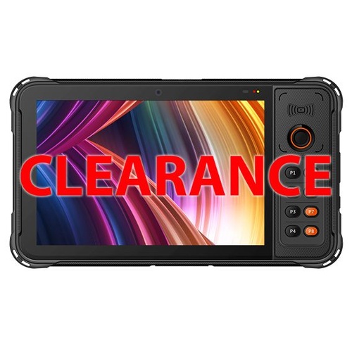 Urovo P8100 8" Rugged Android9 Tablet 1D/2D Scan 4G BT WiFi GPS