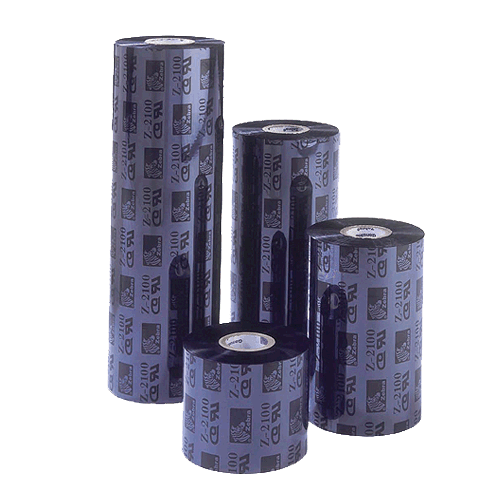 80mm x 300m Wax/Resin Ribbon, Industrial (4-Inch) 25mm Core